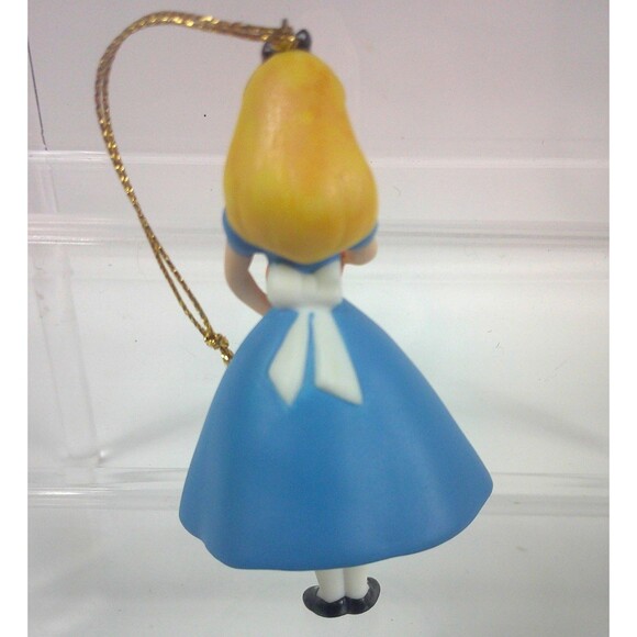 Vintage 1999 Disney Grolier Alice in Wonderland w Cat Ornament in Original Box - Picture 3 of 4